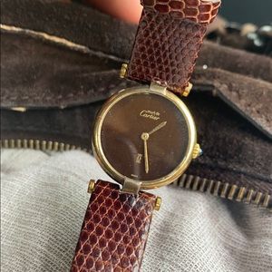 Vintage Must De Cartier watch